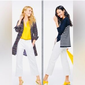 Cabi Lido White Crop Jeans Size 2